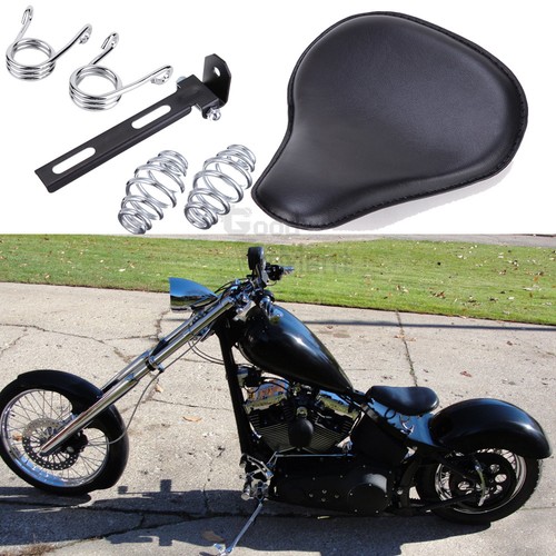 Motorrad leder solo sitz - motorrad, black